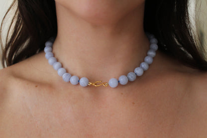 Blue Lace Agate Strand