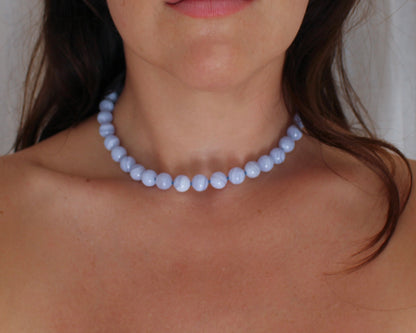 Blue Lace Agate Strand