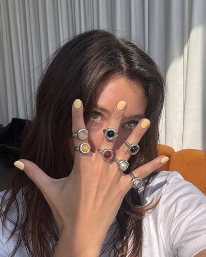 Circa Ring Stone Spheres