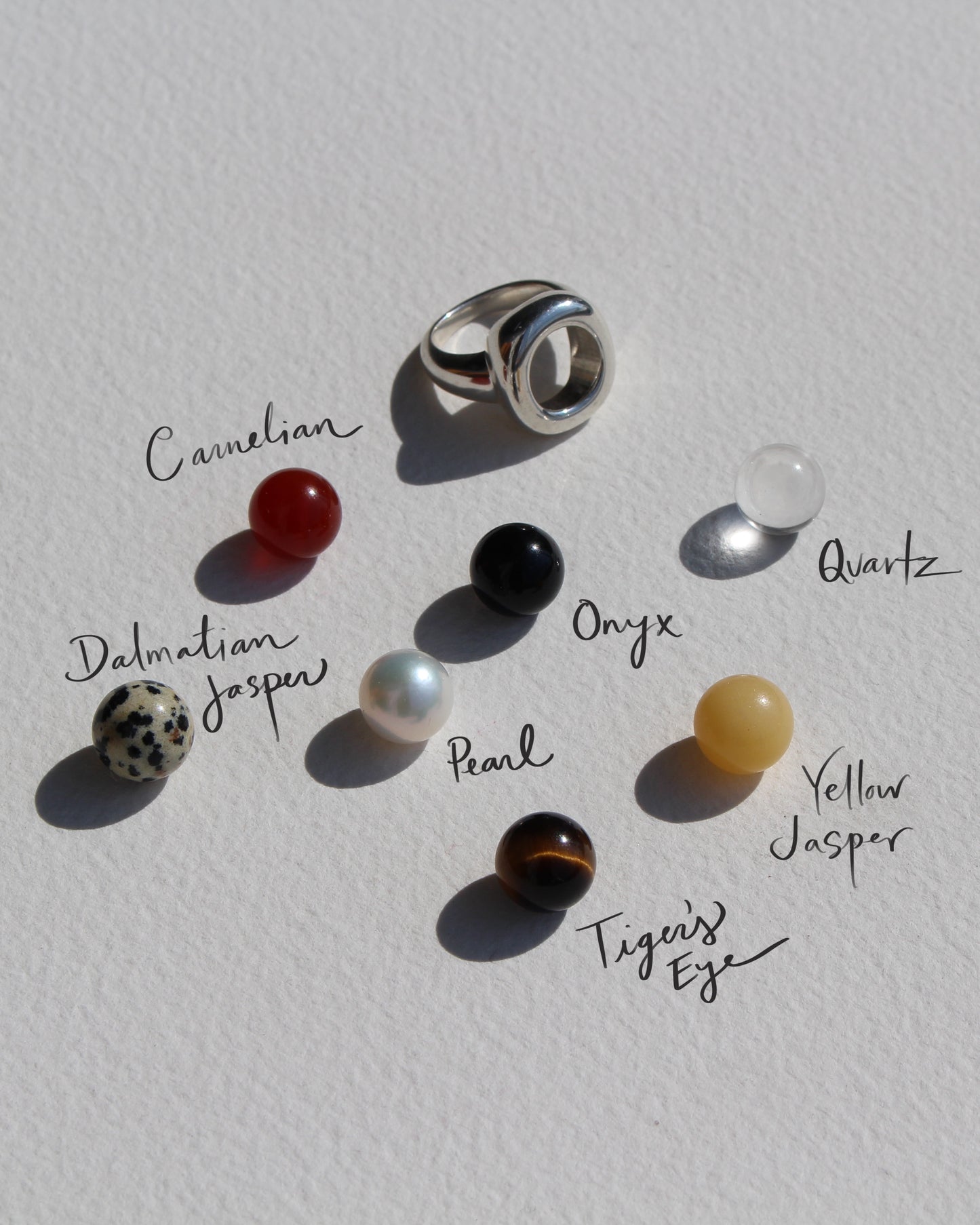 Circa Ring Stone Spheres