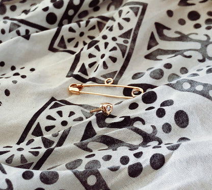 14K Pin Me Earring